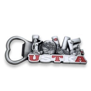 Poland Fridge Refrigerator‎ Magnet Bottle Opener Travel Tourist Souvenir Ustka